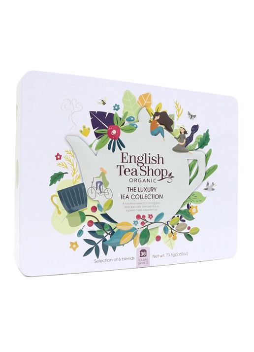 English Tea Shop Luxury thee in geschenkblik 36 stuks - voorkant 2 undefined