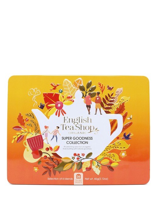 English Tea Shop Super Goodness thee in geschenkblik 36 stuks
