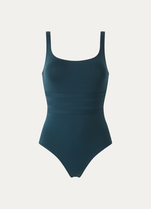Eres Asia corrigerend badpak - voorkant indigo
