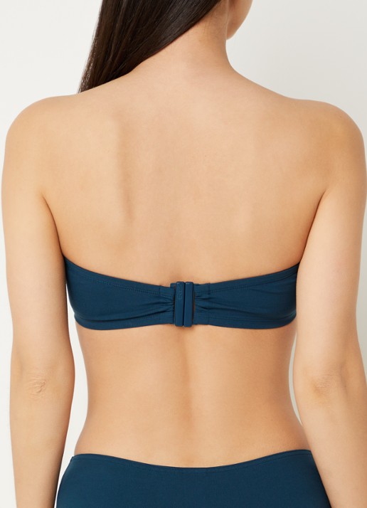 Eres Bandeau bikinitop - achterkant indigo