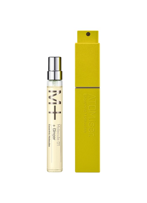 Escentric Molecules M+ Ginger Atomiser Set - travel size parfumset  - voorkant undefined