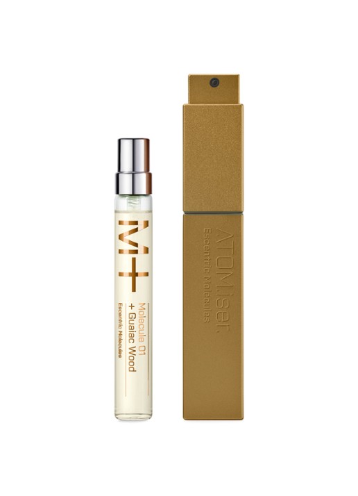 Escentric Molecules M+ Guaiac Wood Atomiser Set - travel size parfumset  - voorkant undefined