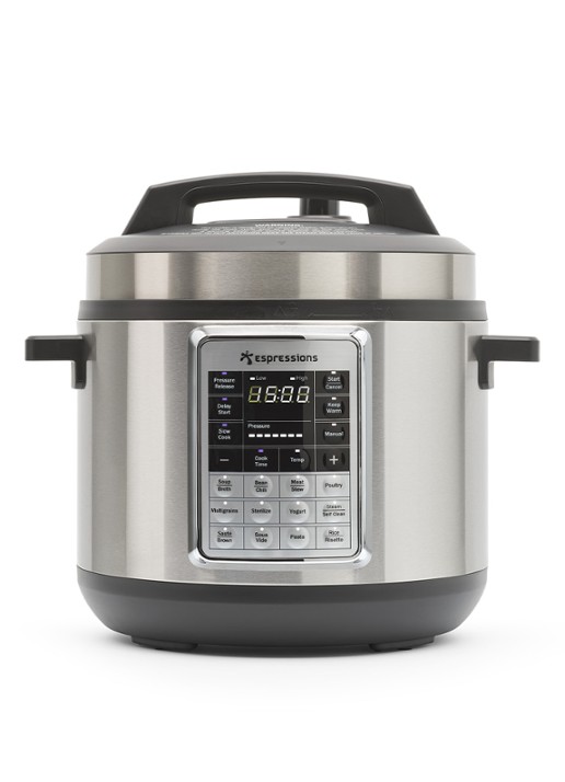 Espressions Smart pressure cooker EP6005 - voorkant 2 zilver