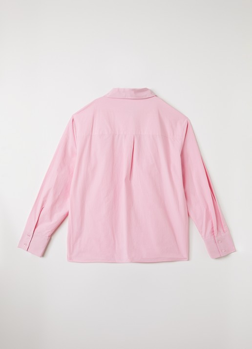 Essentiel Antwerp Blouse met kraag - voorkant 2 roze