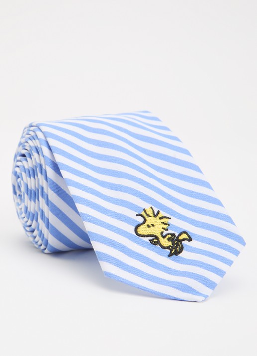 Essentiel Antwerp Jarcie stropdas met streepprint