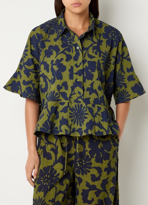 Essentiel Antwerp Jaylee tuniek met structuur en print