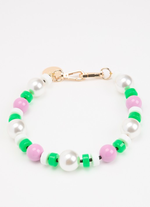 Essentiel Antwerp Jekko kralenketting  - detail groen