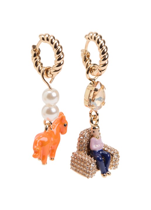 Essentiel Antwerp Jessika oorringen met hanger