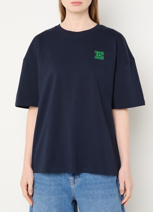 Essentiel Antwerp Jetna T-shirt met logo