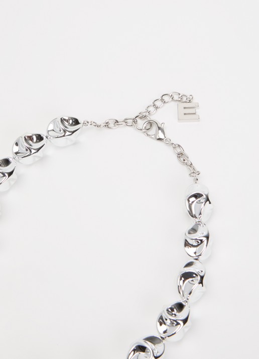 Essentiel Antwerp Jiscool ketting met hanger - detail 2 zilver