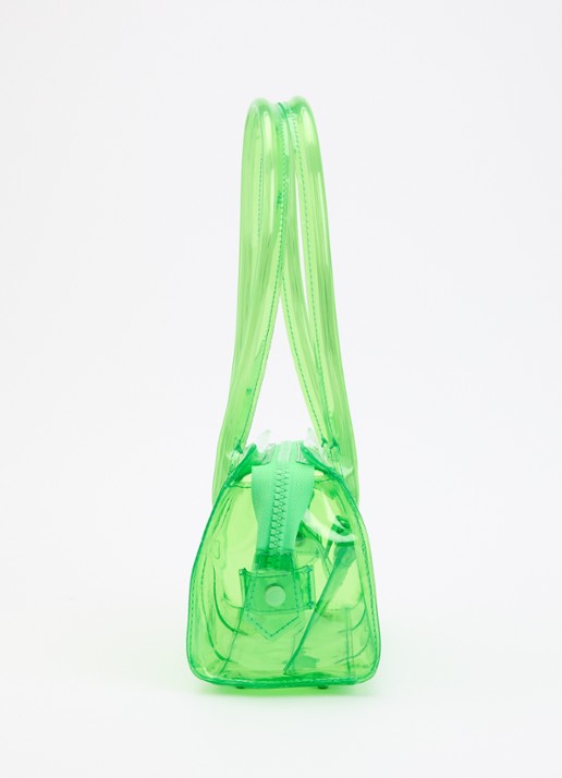 Essentiel Antwerp Joway schoudertas met logo  - detail 4 groen