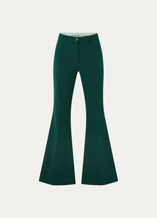 Essentiel Antwerp Konsiderate high waist flared fit broek
