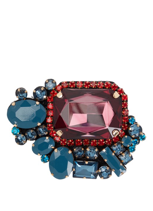 Essentiel Antwerp Kube broche met kristal