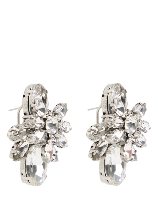 Essentiel Antwerp Kubito oorstekers met kristal
