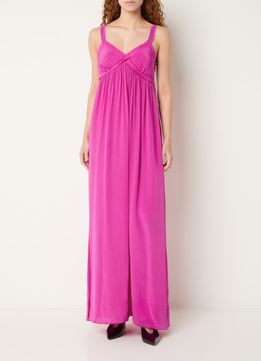 Essentiel Antwerp Maxi jurk met V-hals