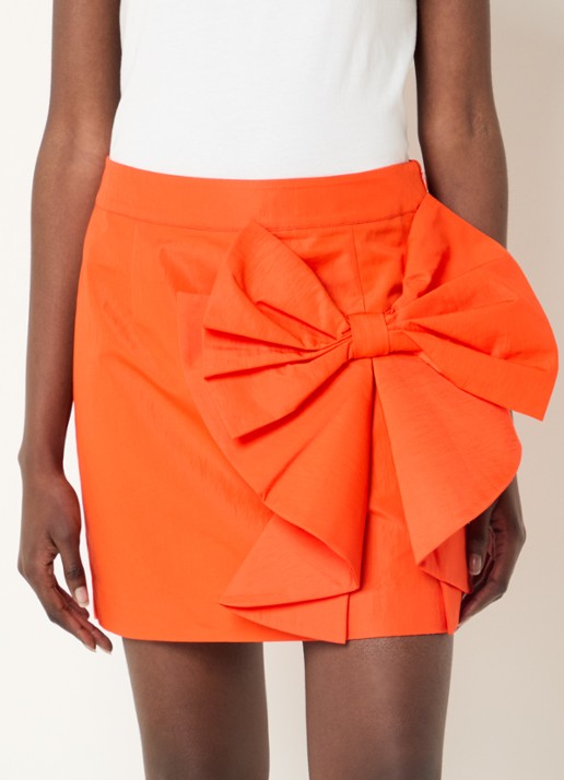 Essentiel Antwerp Mini rok met strikdetail