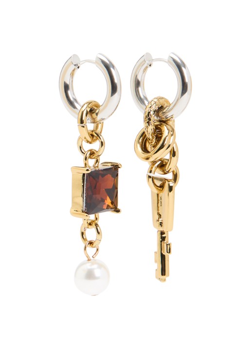 Essentiel Antwerp Oorringen met hanger