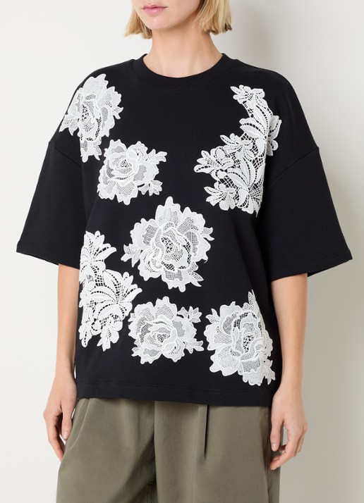 Essentiel Antwerp T-shirt met borduring