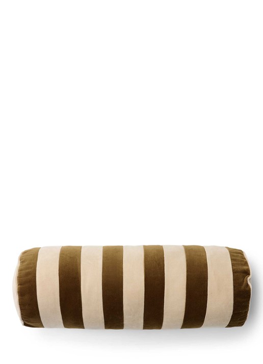 Essenza Bell rolkussen 50 x 22 cm - voorkant 2 bruin