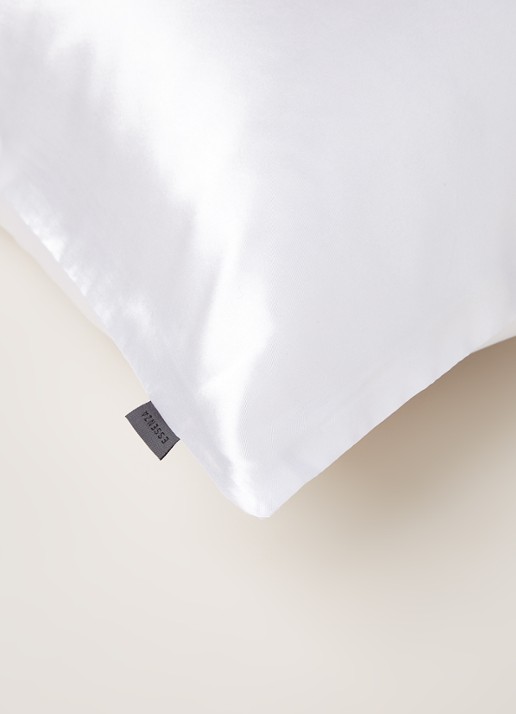 Essenza Dallas beauty kussensloop van satijn - detail 3 wit