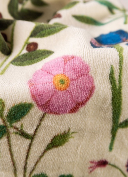 Essenza Marigold badhanddoek - 500 gr/m2 - 50 x 100 cm - voorkant 4 creme