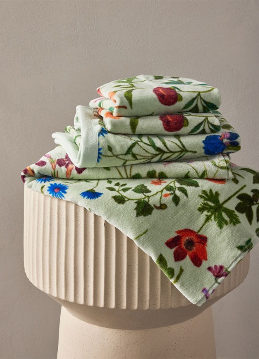 Essenza Marigold gastendoek - 500gr/m2  - 30 x 50 cm - voorkant 2 mint