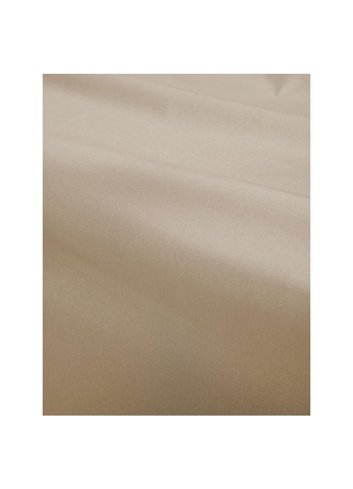 Essenza Minte hoeslaken van katoensatijn 300TC, hoekhoogte 35 cm - achterkant 5 beige