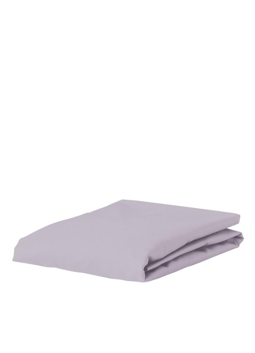 Essenza Minte hoeslaken van katoensatijn 300TC, hoekhoogte 35 cm - voorkant 4 lila