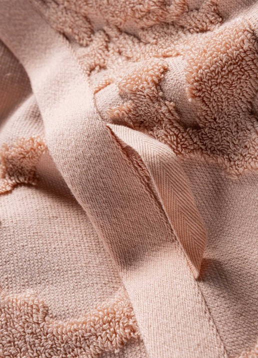 Essenza Rosie badhanddoek - detail 8 lichtroze