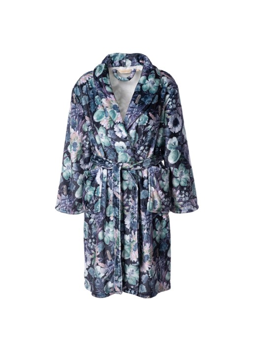 Essenza Steff Violesta badjas met bloemenprint
