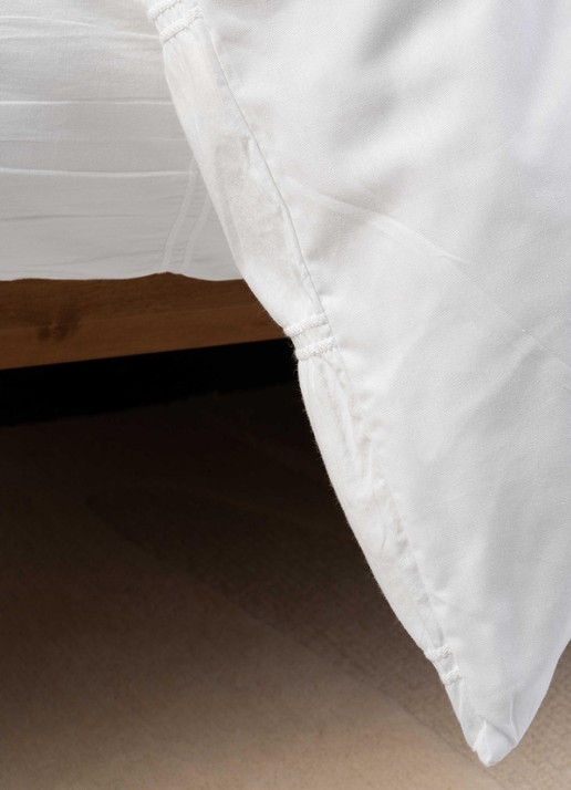 Essenza Zinnia dekbedovertrek van katoen 200TC - inclusief kussensloop - detail 5 wit