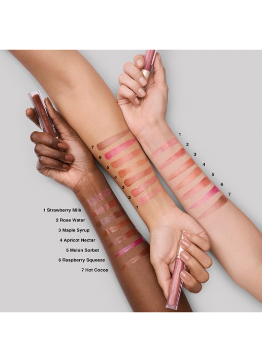 Estée Lauder Glossy Pout Lip Oil -  lipolie - detail 5 strawberry milk