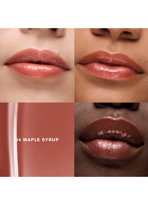 Estée Lauder Glossy Pout Lip Oil -  lipolie - detail 2 maple syrup