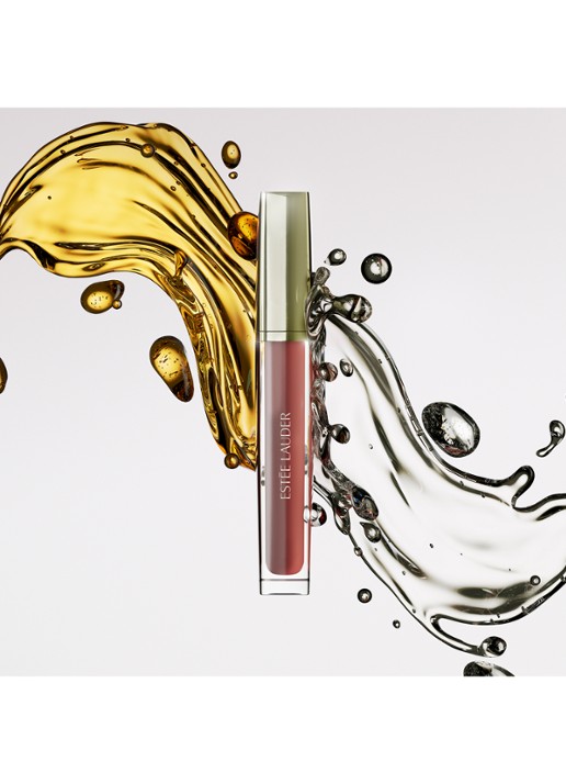 Estée Lauder Glossy Pout Lip Oil -  lipolie - detail 4 apricot nectar