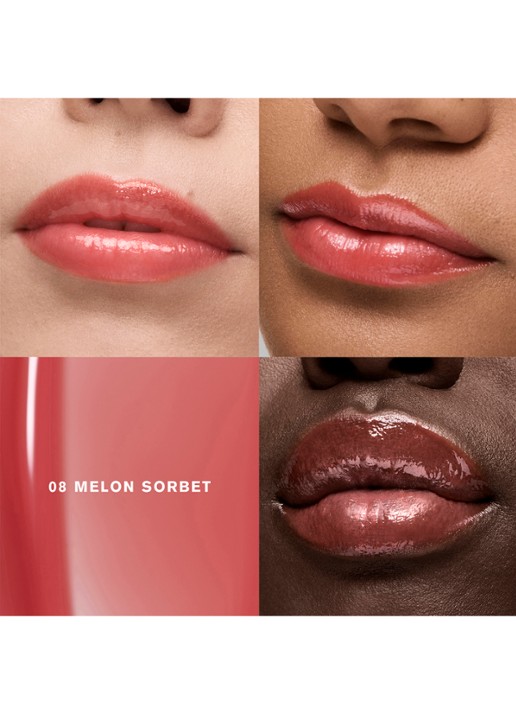 Estée Lauder Glossy Pout Lip Oil -  lipolie - detail 2 melon sorbet