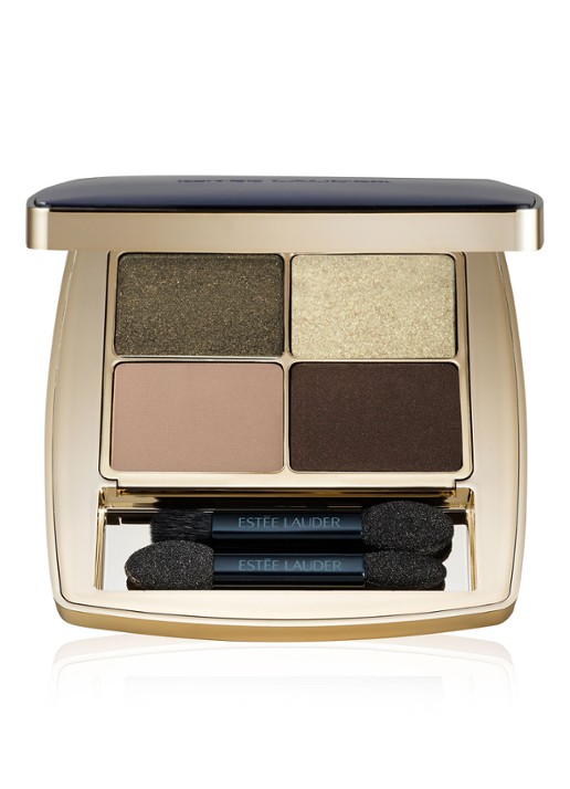 Estée Lauder Pure Color Envy Luxe EyeShadow Quad - oogschaduwpalette - voorkant 2 metal moss