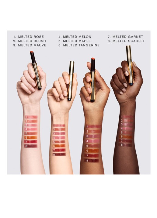 Estée Lauder Pure Color Melt On Glosstick - lipgloss - detail 4 655 melted garnet