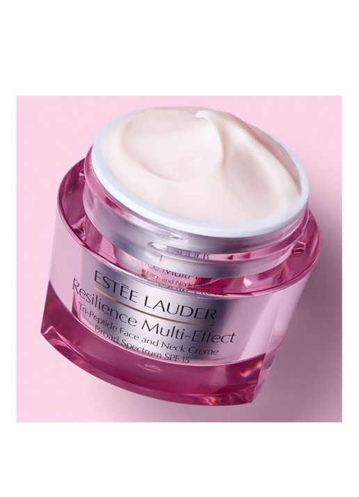 Estée Lauder Resilience Multi-Effect Tri-Peptide Face and Neck Creme SPF 15 - normale/gecombineerde huid - dagcrème - voorkant 5 undefined