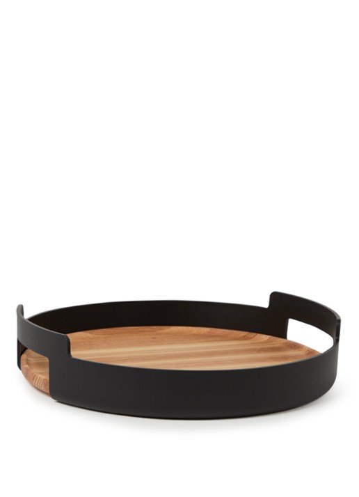 Eva Solo Nordic Kitchen dienblad 35 cm - voorkant zwart