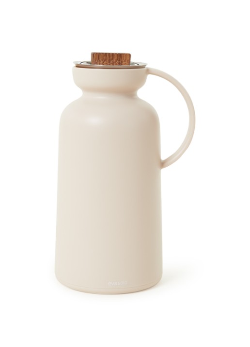 Eva Solo Silhouette thermoskan 1liter - voorkant beige