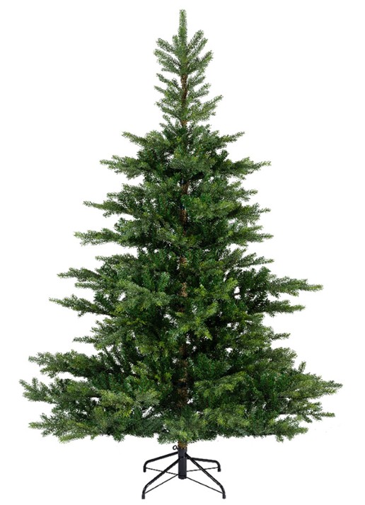 Everlands Grandis Fir kunstkerstboom 180 cm - voorkant groen