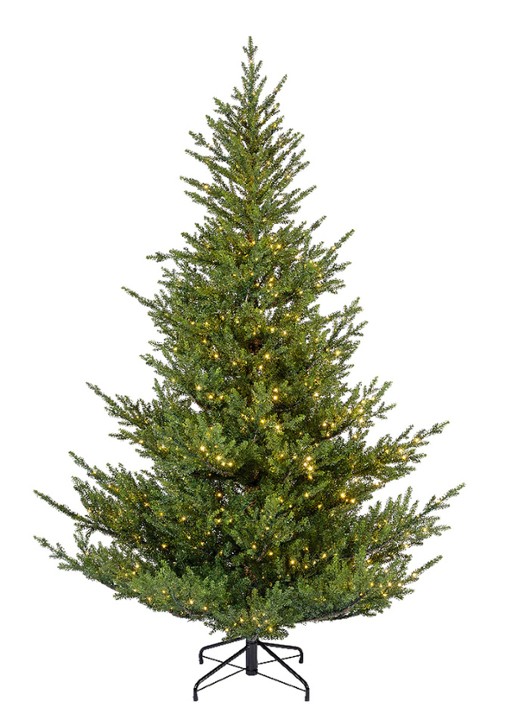 Everlands Norway Spruce kunstkerstboom met LED verlichting 180 cm