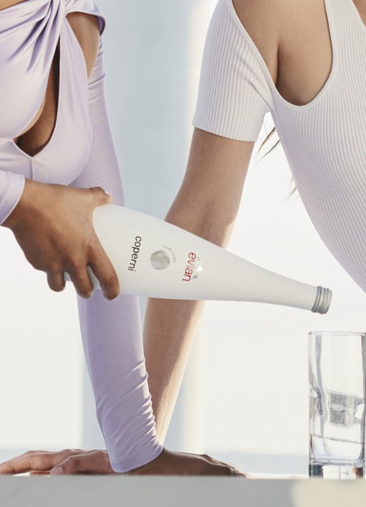 evian Evian x Coperni mineraalwater 750 ml     - voorkant 3 undefined