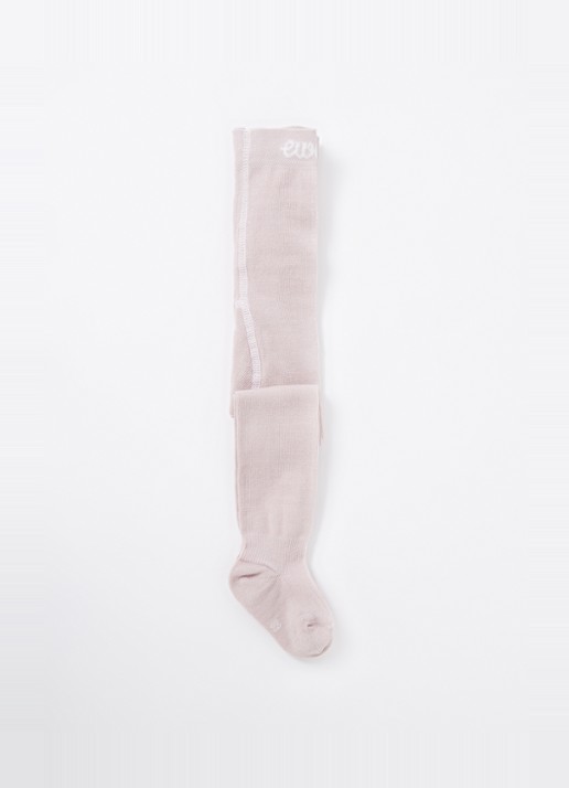Ewers Fijnegebreide babymaillot in katoenblend - voorkant 2 oudroze