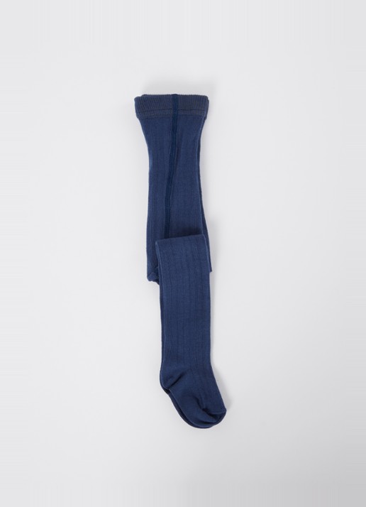 Ewers Maillot met ribstructuur - voorkant 2 indigo