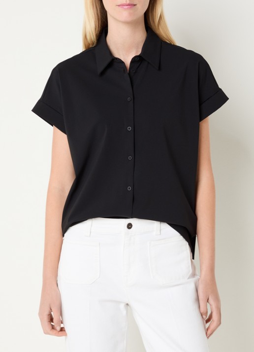 Expresso Blouse met vlindermouw