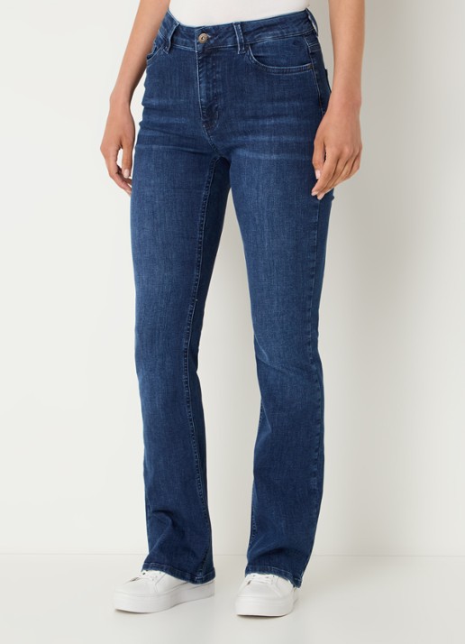 Expresso High waist flared jeans met steekzakken