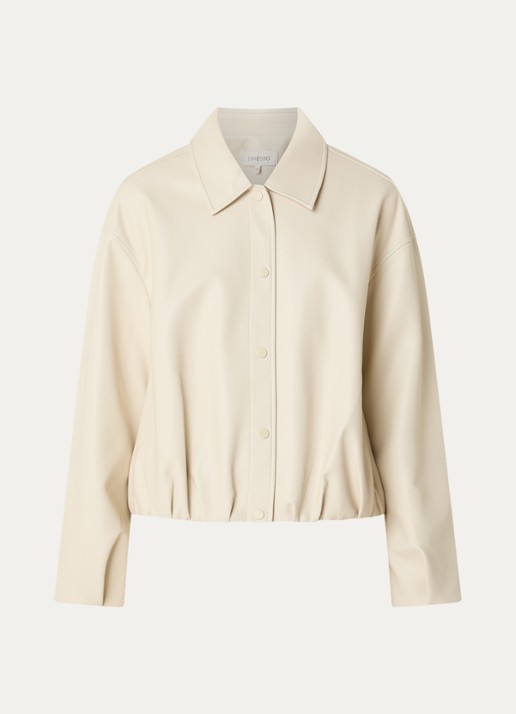 Expresso Jack van imitatieleer - voorkant 2 beige