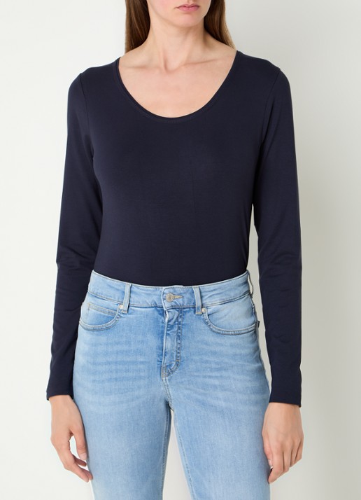 Expresso Longsleeve met ronde hals