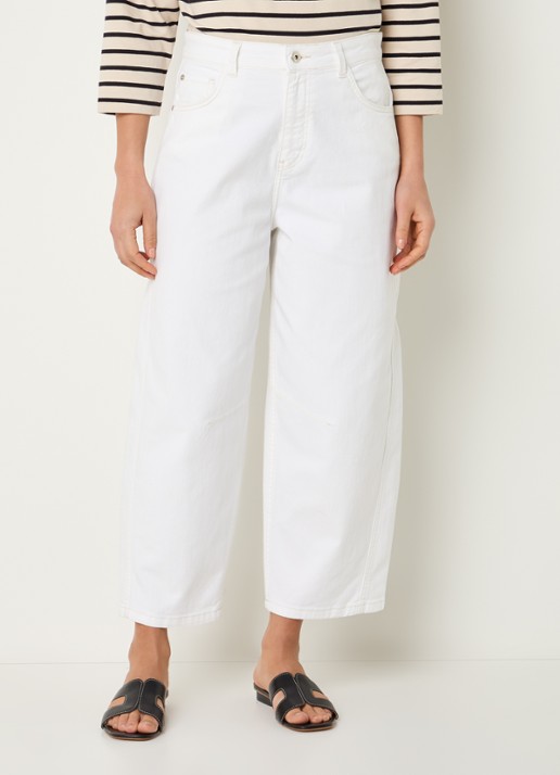 Expresso Mid waist balloon fit jeans met gekleurde wassing